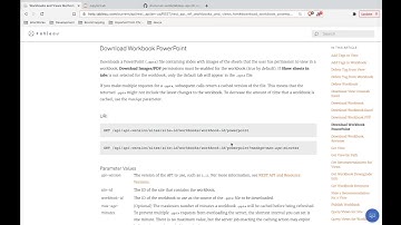 Download a Tableau workbook as a PowerPoint file with Python and the REST API