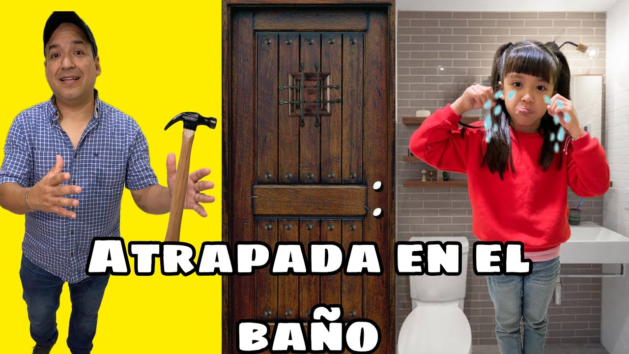 FERNANDA SE QUEDA ATRAPADA EN EL BAÑO