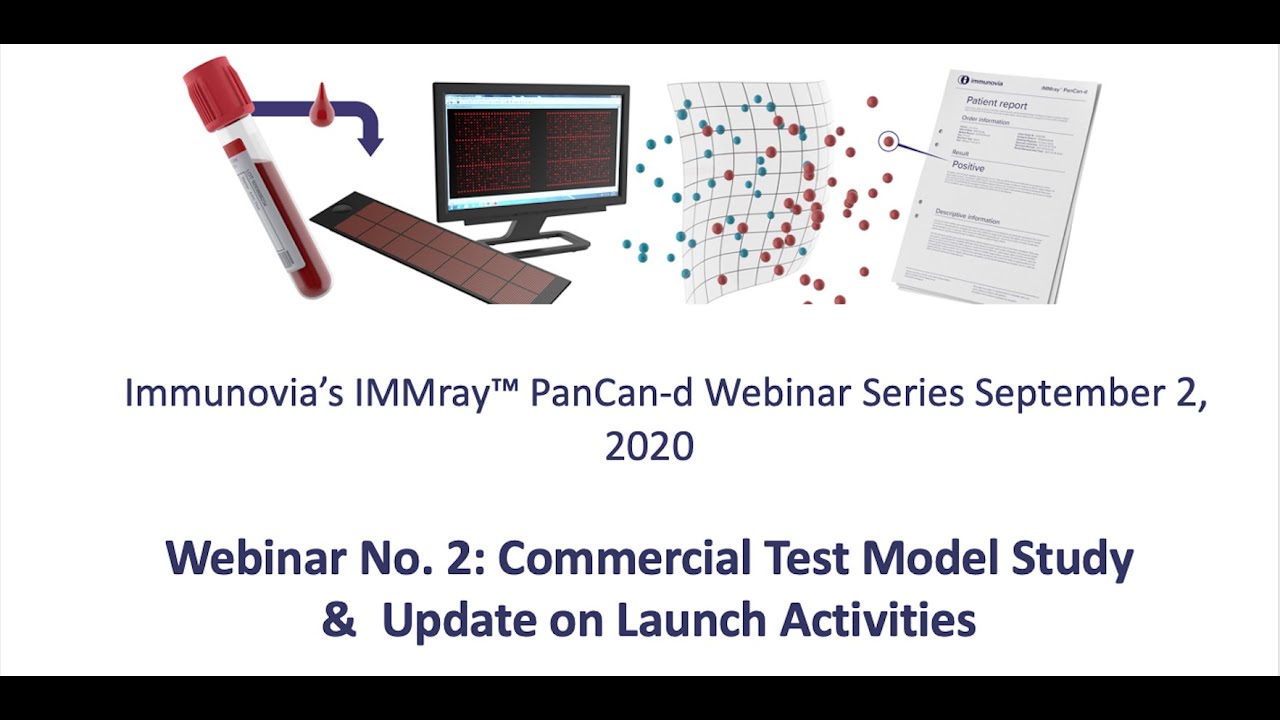 IMMray™ PanCan d  Commercial Test Model Study & Update on Launch Activities