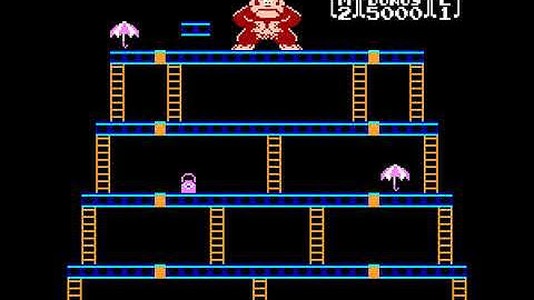 NES Donkey Kong 1 PLAYER GAME B