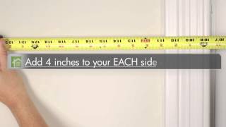 How to Measure your Window for Vertical Blinds