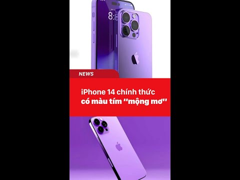 Video Iphone 14 chính thức có màu 