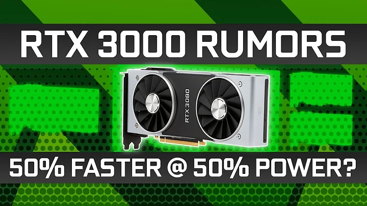 RTX 3000 : Des GPU Ampère 50% plus rapides, moitié moins de puissance ?