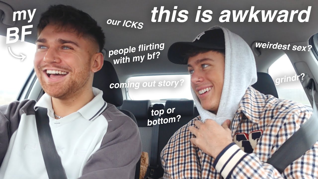 asking my BOYFRIEND awkward questions.. this ones for the gays