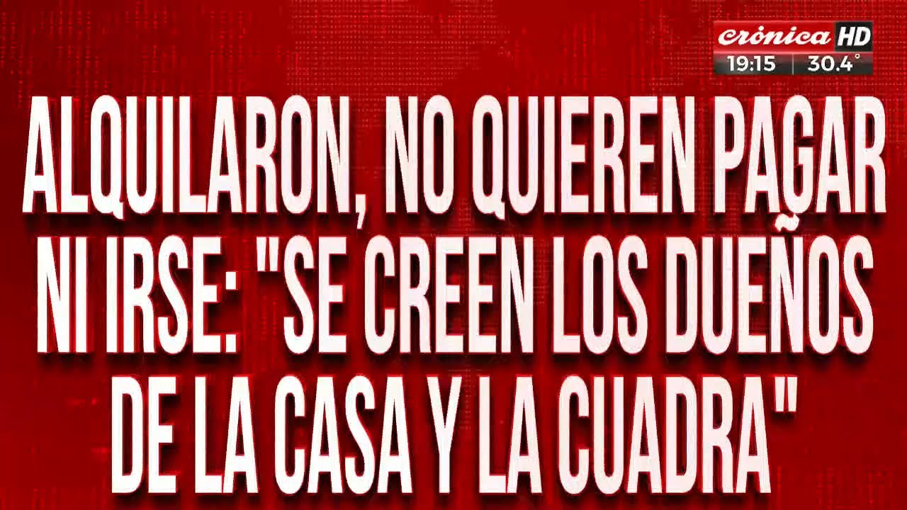 Vecinos intentan desalojar a los 