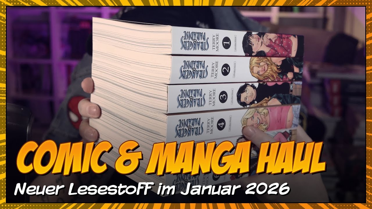 Terryverse im  Comic und Manga Haul Januar 2026 - mein neuer Lesestoff und meine Meinung | Deutsch