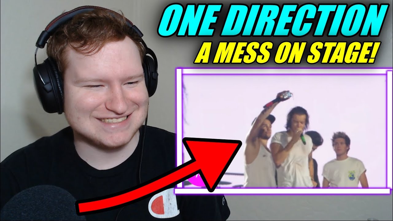 10 times One Direction was a mess on stage REACTION!!!