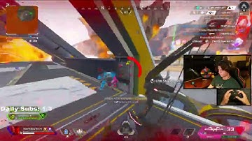 Streamer clutches 1v3 (Apex legends clips)