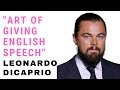 Learn How to Give English Speech with Leonardo DiCaprio - with Big Subtitles