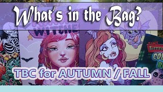 What is in my Coloring Bag for Autumn/Fall and Halloween _TBC Coloring Plans