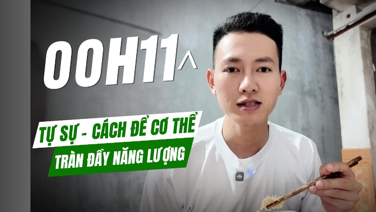 00h11^ Đêm | Cách mình sạc năng lượng cuối ngày, loại bỏ stress, áp lực vô hình