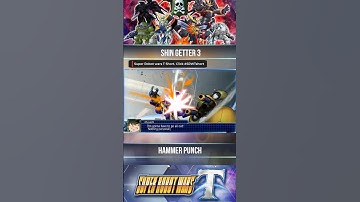 #SRWTshort Shin Getter 3 - Hammer Punch [SCENE VIDEO]  Super Robot Wars T