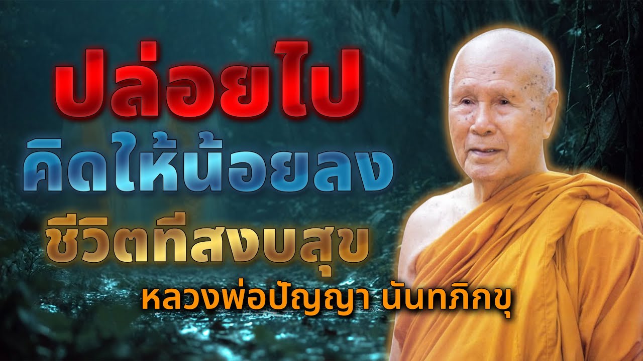 ปล่อยวางสิ่งหนึ่งเพื่อความสุข - ควรฟังสักครั้ง | หลวงพอปญญา นนทภกข
