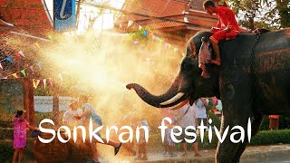 What is Sonkran? Water festival in Thailand?