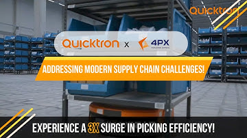 4PX Bremen Triples Picking Efficiency with Quicktron
