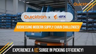 4Px Bremen Triples Picking Efficiency With Quicktrons Goods-To-Person Picking System