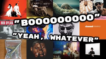 the top 50 albums on metacritic and my snarky opinions of them