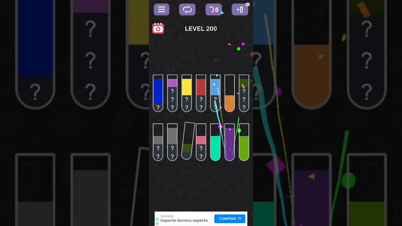 Water Sort Puzzle Sort Color Level 200