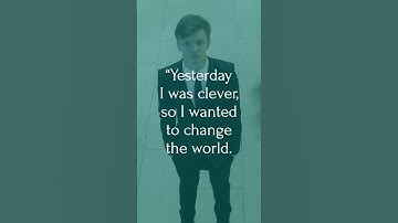 Change Yourself #rumi #holism