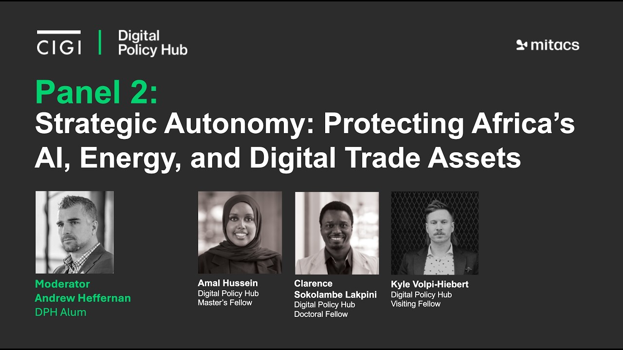 Digital Policy Hub - April 2026 Conference - Panel 2: Strategic Autonomy