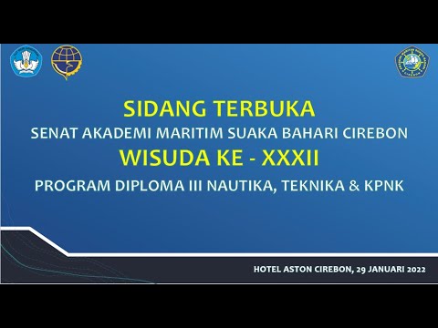 Wisuda Perwira AKMI Suaka Bahari Cirebon Ke-XXXII Tahun 2022