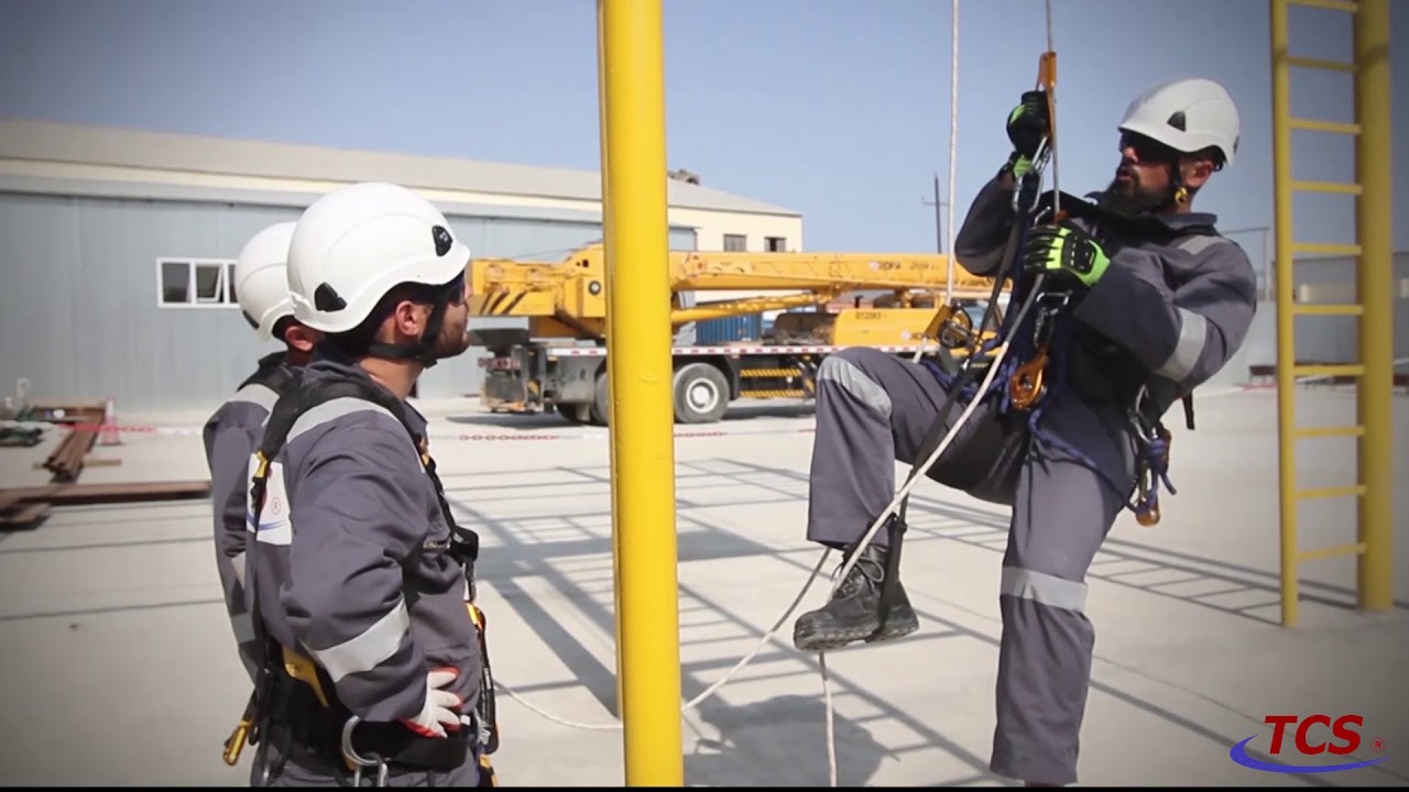 Tcs Tag Rope TCS - Rope Access Training - YouTube