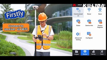 Dual Camera GNSS AR Stakeout Operation, Kolida Professional Manufacturer of Survey Equipment