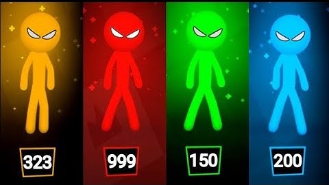 Stickman Party (PRO) - Tournament Mode 123 4 Players Random - Mini games Gameplay #118