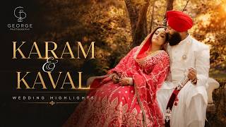 Karam & Kaval | Beautiful Sikh Wedding | 4K Cinematic Video by George | Next Day Edit in Calgary  screenshot 4