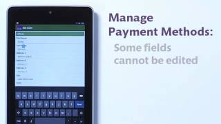 SmartHub: Add, edit, delete payment methods — Android