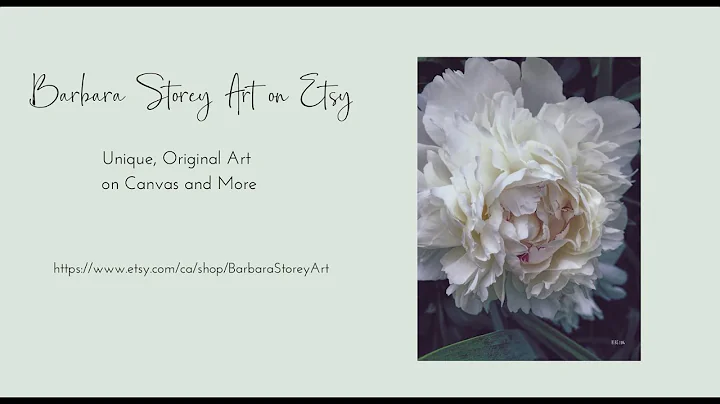 Barbara Storey Art - Etsy Introduction