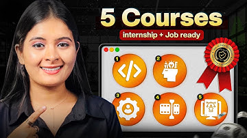 5 COURSES Can Make You Internship + Job ready in 2025