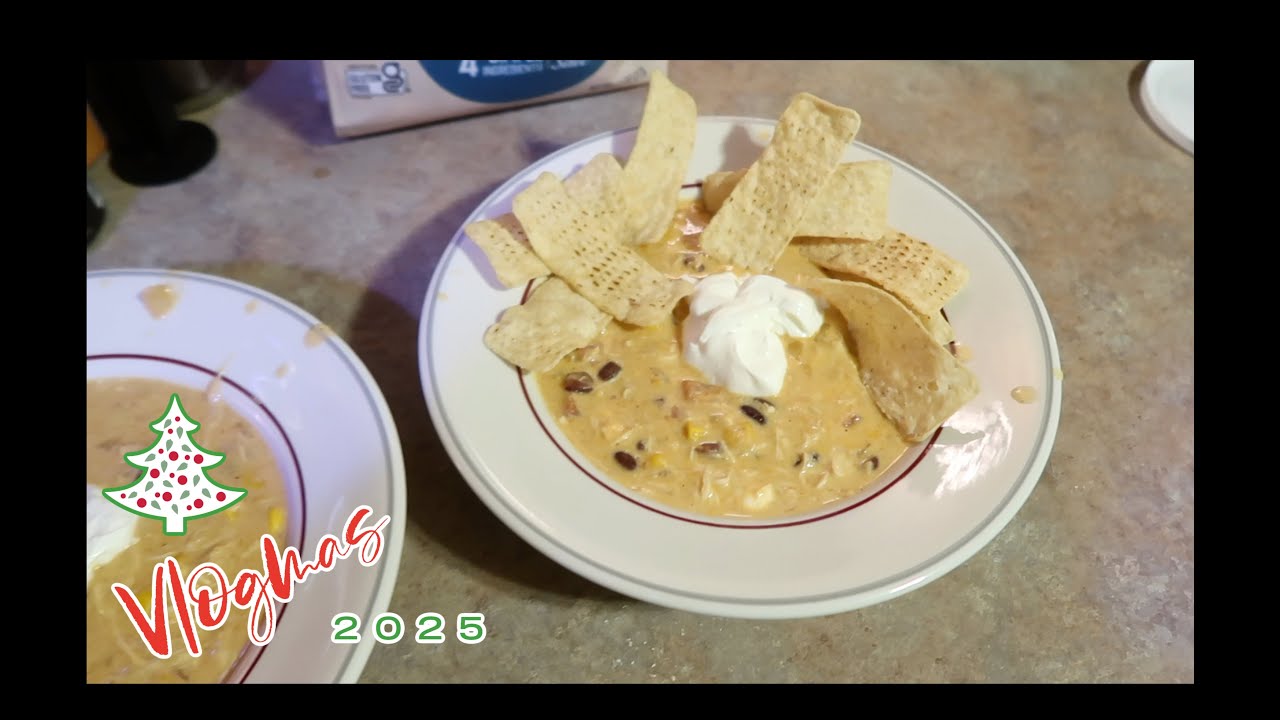 ВЛОГМАС 2025 ДЕНЬ 21 - КУРИНАЯ ТОРТИЛЬЯ СУП!
