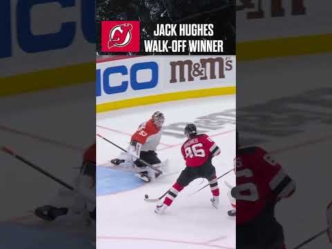 Jack Hughes Walks It Off in the Home Opener 😱🚨