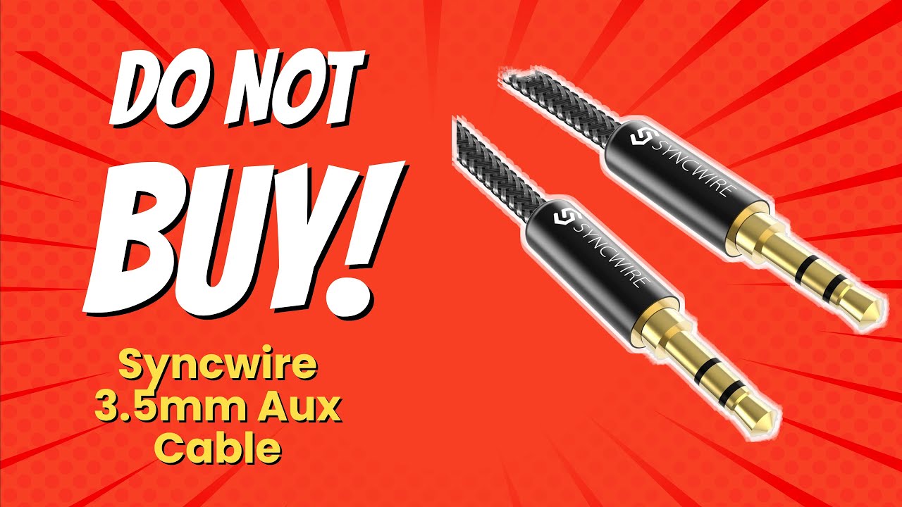 DON'T BUY Syncwire 3.5mm Aux Cable Before Watching THIS! 😱 (7 Reasons)