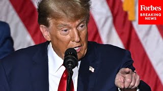 'It's Horrible': Trump Sounds Off On State Of The Border In Iowa Caucus Victory Speech