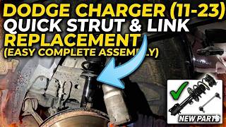How to replace Front Struts and Sway bar LINKS on DODGE CHARGER 2011 to 2023