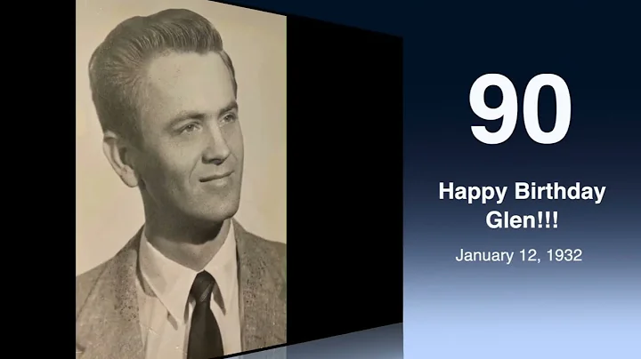 Glen Mize 90th Birthday Slideshow
