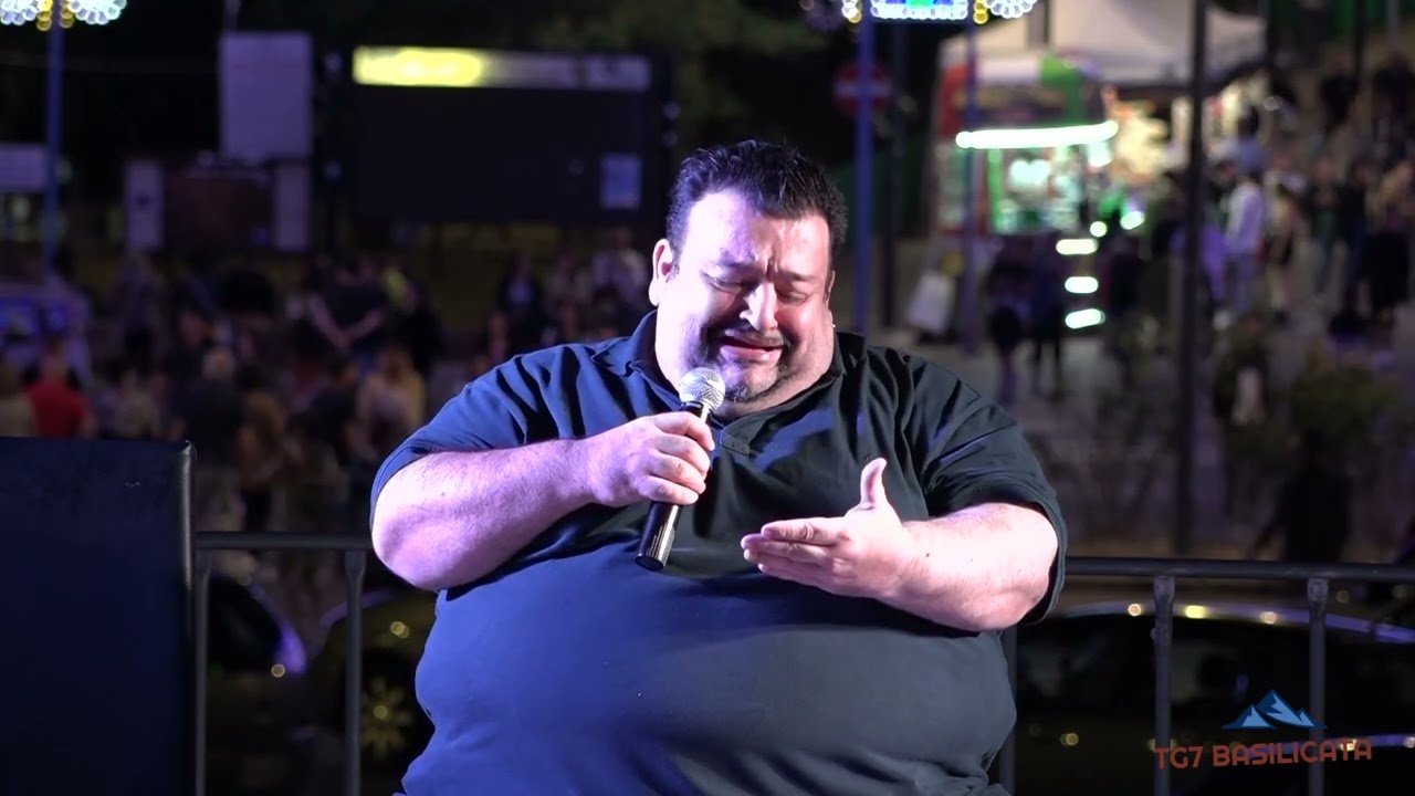 TG7 Basilicata Rionero. Festa Maria SS. del Carmelo: Nello Iorio Nonno Moderno