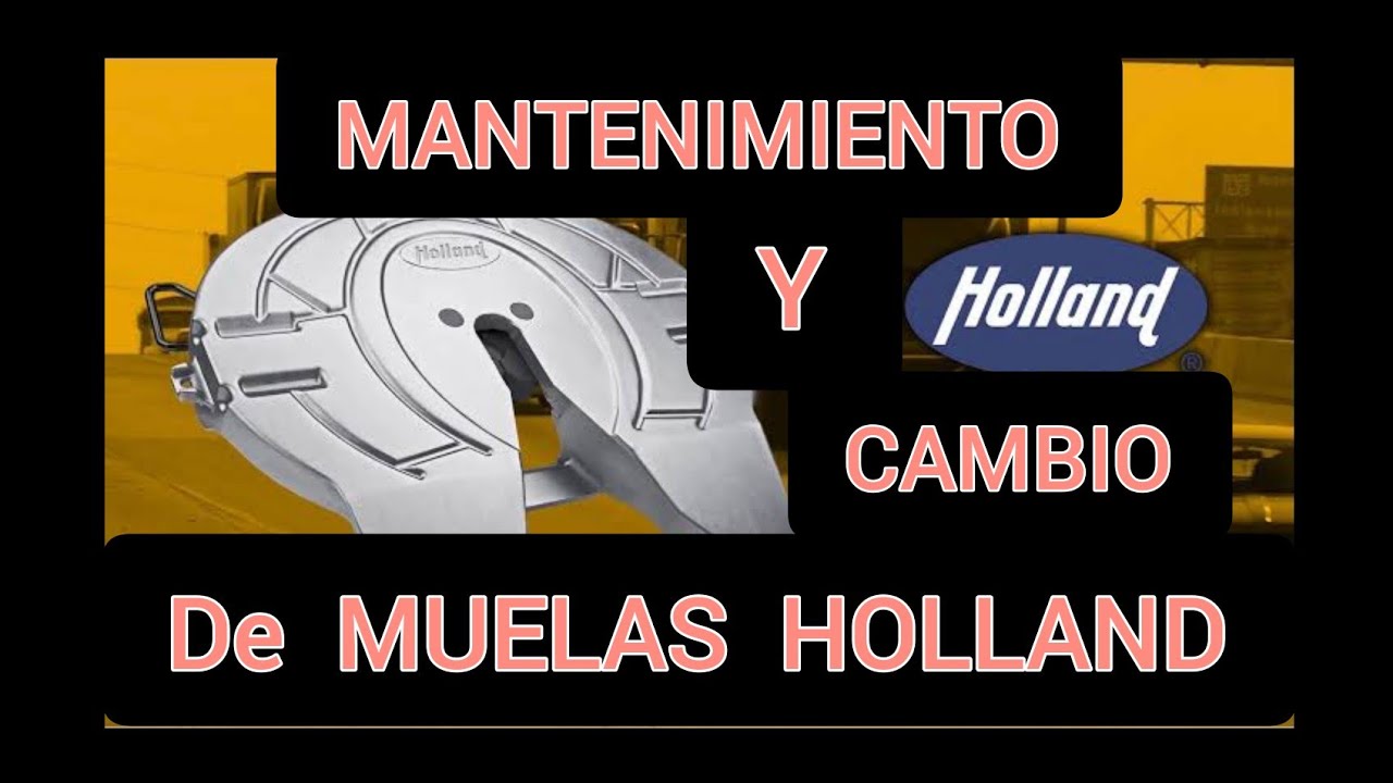 MANTENIMIENTO  DE  QUINTA HOLLAND   Y CAMBIO  DE MUELAS   .....