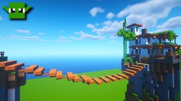 Hoe bouw je een touwbrug in Minecraft