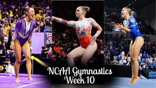 NCAA Gymnastics Week 10 Highlights 2025