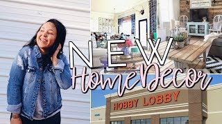 SHOP & DECORATE WITH ME 2018 | SHOPPING FOR NEW HOME DECOR AT HOBBY LOBBY! | Page Danielle