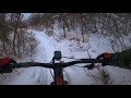 Fat Biking Corner Canyon Draper Utah 1-1-20