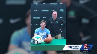 Drake Maye's high school coach praises his humility ahead of Patriots playoff game