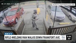 Man arrested in connection to St. Matthews shooting after waving assault rifle on Frankfort Ave