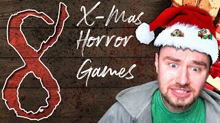 I played 8 CHRISTMAS Horror Games