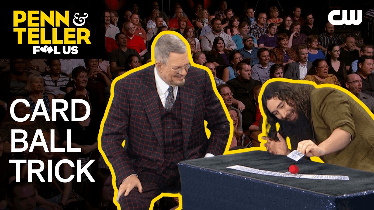 Magician Performs Ball Card Magic Trick | Penn & Teller: Fool Us | The CW
