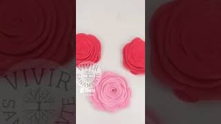 🌹  Mini flores de Foami 🌹 Flores de Goma eva FACILES en 1 MINUTO !