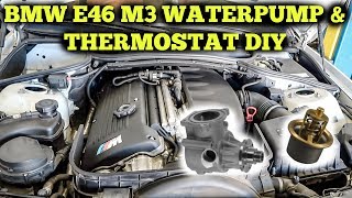 Waterpump & Thermostat Replacement On BMW E46 M3